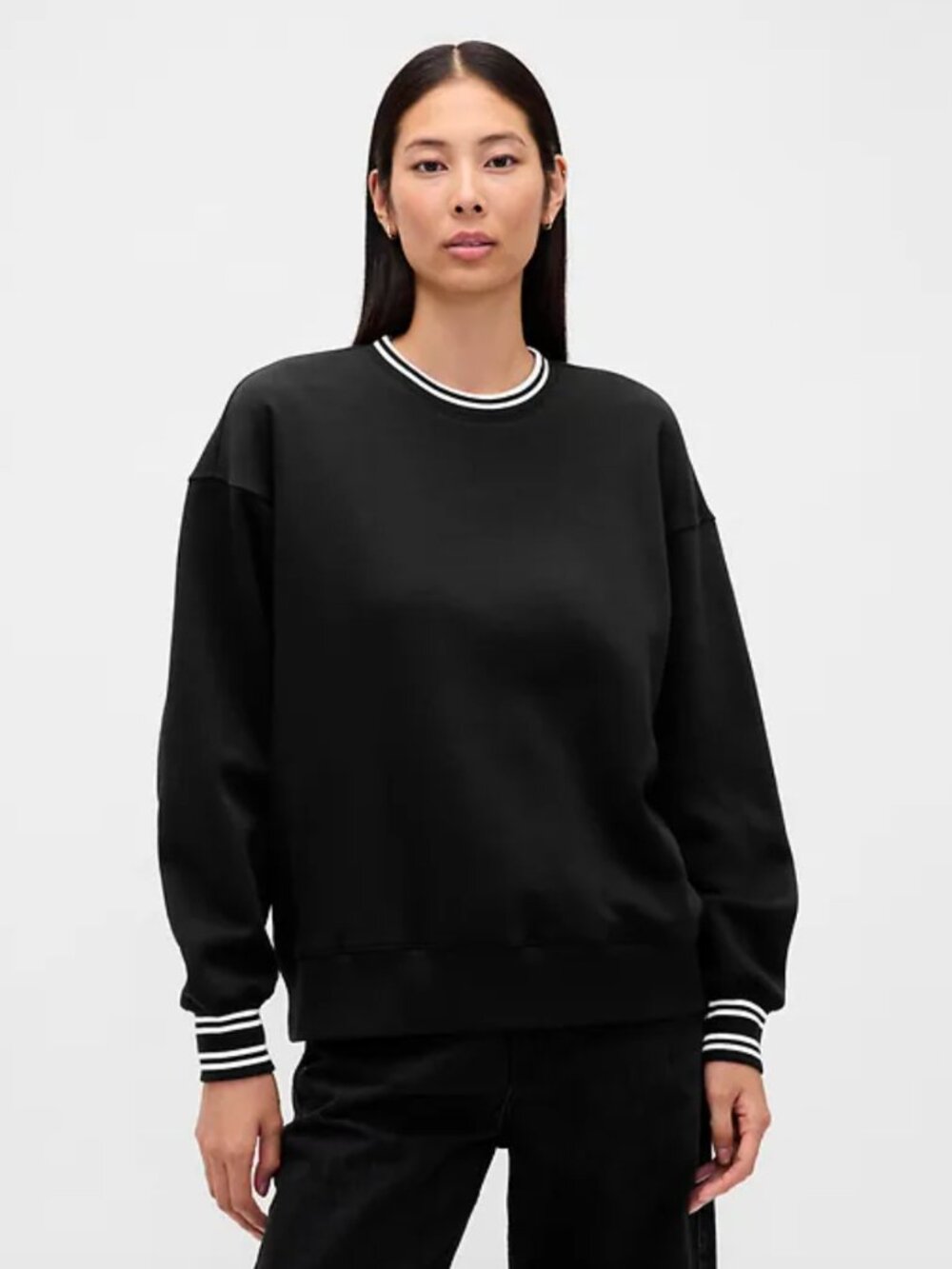 VintageSoft Oversized Tunic Sweatshirt